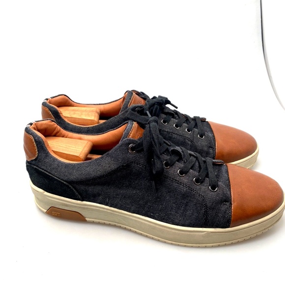 Steve Madden Other - Steve Madden Madden Renigaid Sneaker-11.5 M Lace Low Top Leather & Fabric